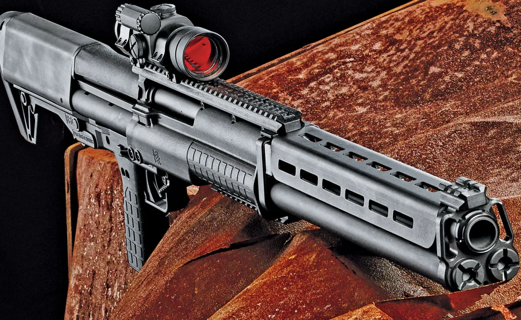 “THE KELTEC KSG: AN INNOVATIVE AND TACTICAL COMPACT SHOTGUN FOR SELF-DEFENSE”